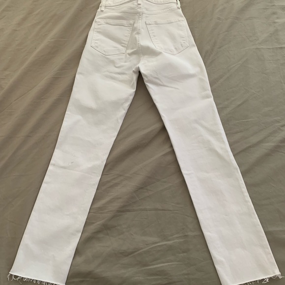 rag & bone || white ankle cigarette jean - size 23 - Picture 3 of 6